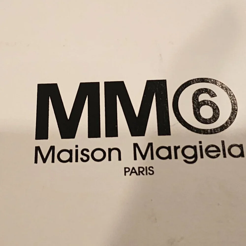 Maison Margiela MM6 Platform High-Top Sneakers Black Size 39 - Suede Logo Print